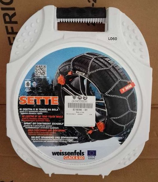 Catene da neve Weissenfels Clack & Go Sette